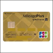 MileagePlus　JCBゴールドカード