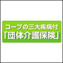 コープの三大疾病付「団体介護保険」